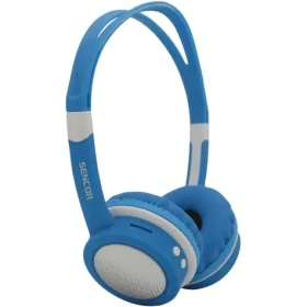 SENCOR SEP 702BT modrá / Dětská bezdrátová sluchátka / Bluetooth 5.3 / IP20 (8590669356065)