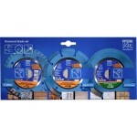 PFERD TOOLS 68300062 SET 115x1,6/1,9x22,23 START diamantový řezný kotouč Průměr 115 mm Ø otvoru 22.23 mm obklady, kachle 1 sada