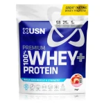 USN 100% Premium Whey Protein 2000 g strawberry (13992)