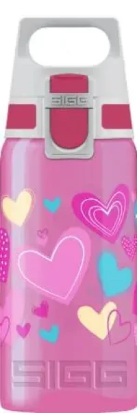 SIGG Viva One Hearts 0.5 l růžová / Láhev / Polypropylene / BPA free (8686.00)