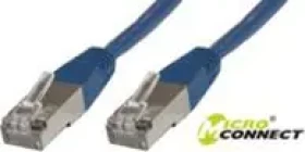MicroConnect CAT5e F/UTP 2m CCA modrá / PVC / AWG 26/7 / CCA (B-FTP502B)