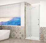 GELCO - TRINITY CHROM dveře do niky levé, 1200 matné sklo, GT1212ML-CH GT1212ML-CH