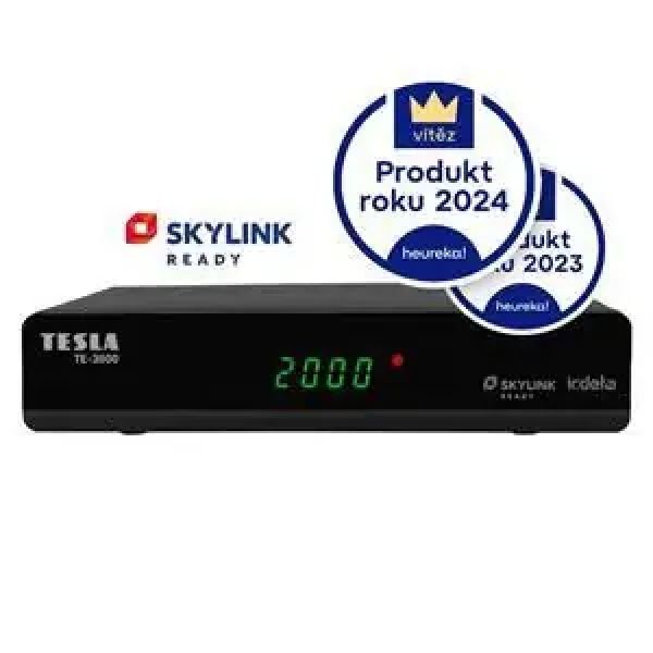 TESLA TE-3000 / Satelitní přijímač / DVB-S2 / Irdeto / Skylink ready / Full HD (8595689800086)
