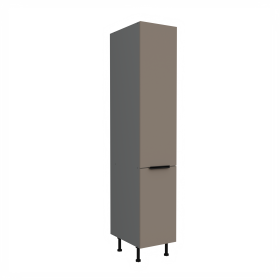 Vysoká potravinová skříňka Aria ANT 40 DK-210 2F Barva korpusu: Antracit, Barva dvířek: TA - Sandgrau AFM