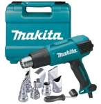 Makita HG6531CK / Horkovzdušná pistole / 2000W / teplota 50° - 650°C / množství vzduchu 200 - 550 l-min (HG6531CK)