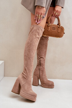 Kozačky na podpatku model 203518 Step in style 40