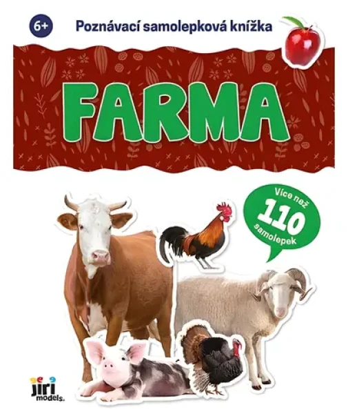 JIRI MODELS Samolepková knížka Farma
