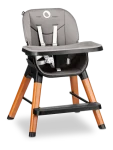 LIONELO Jídelní židlička Mona Black Onyx 4v1 (LKRZMONABKOYXXXXXXXX)