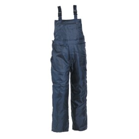 Kalhoty TITAN,zatepl. modré s laclemn větru a voděodolné XXXL - modré