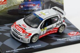 Peugeot 206 WRC Rally 2002 Burns Deagostini Altaya 1:43 F098 NEW08