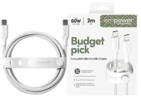 PanzerGlass empower 60W USB-C to USB-C Cable USB 2.0 2M bílá (198300)