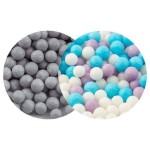 Cukrové perly SweetArt stříbrné matné a Elsa mix 7 mm (120 g)