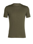 Pánské triko krátký rukáv ICEBREAKER Mens Anatomica SS Crewe, Loden velikost: XL