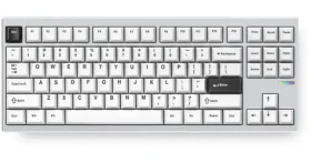 MCHOSE GX87 Ultra Vintage bílá / herní bezdrátová klávesnice / mechanická / Vintage White / 2.4GHz / BT / US Layout (MC-GX87-A7)