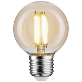 Paulmann 28986 LED Energetická třída (EEK2021) E (A - G) E27 Kulové svítidlo (miniaturní) 7 W teplá bílá (Ø x v) 60 mm x 87 mm 1 ks