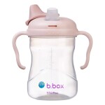 B.box univerzální sada na pití 3v1, 240 ml - růžová