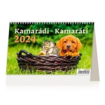 Stolní kalendář 2024 Helma - Kamarádi