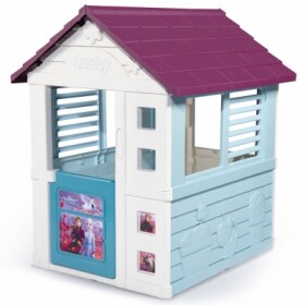 Smoby Domček Frozen Disney Playhouse polovičné dvere a 2 okna so žalúziami UV filter od 2 rokov SM810719