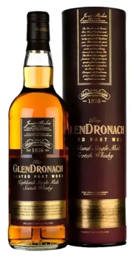 GlenDronach Peated Port Wood / Whisky Single Malt / Highlands, Skotsko / Nakouřená / 46 % / 0,7 l (5060399685689)