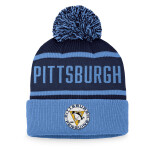 Fanatics Pánská zimní čepice Pittsburgh Penguins NHL Heritage Beanie Cuff with Pom