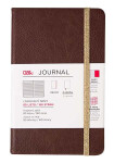 Hnědý střední journal zápisník - Albi