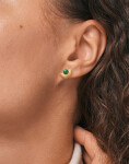 ENAMEL Copenhagen Studs, Soliel 42 Petrol Green
