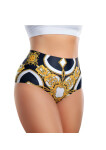 Dámské kalhotky Meméme BAROQUE VINTAGE Hi-briefs M černá