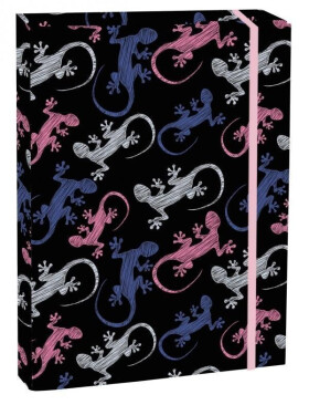 Box na sešity A4 Lizzard s klopou