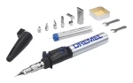 Dremel Versatip 2000-7 stříbrno-černá / Plynová páječka / 7 hrotů / 550-1200 °C / piezo zapalování (F0132000KF)
