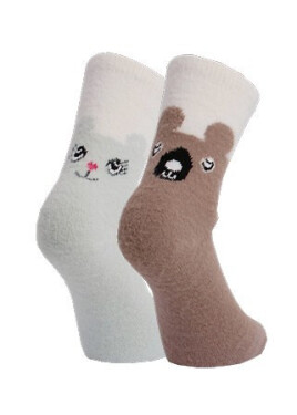 WiK 37732 Dámské ponožky Soft&Warm 35-42 modrá 39-42