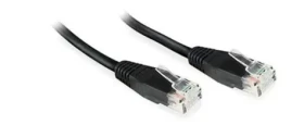 MicroConnect CAT6 U/UTP 0.25m černá / PVC (B-UTP60025S-B)