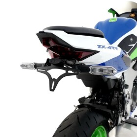 Držák Spz, Kawasaki ZX-4R, ZX-4Rr a SE (2023 - ), černý - Černá