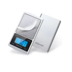 ELDONEX DiamondPro stříbrná / digitální váha / přesnost 0.1 g / nerezová (EKS-4040-SL)