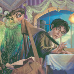 Nástěnný poznámkový kalendář 2026 NOTIQUE - Harry Potter, 30 x 30 cm