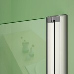 H K - Čtvercový sprchový kout MELODY R707, 70x70 se zalamovacími dveřmi SE-MELODYR707