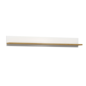 FRONTI Police RALF 04 120 cm Bílá + dub artisan