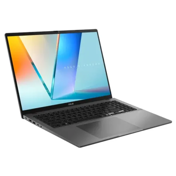 ASUS Vivobook S16 šedá / Notebook / 16" WUXGA OLED / Ryzen AI 7 445 2.0GHz / 16GB / 512GB SSD / Radeon 840M / W11P (M3607GA-OLED011W)