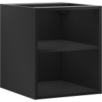 MEXEN - Box-A otevřená skříňka s policí 40, černá mat 91AX2-0400-470-0-71