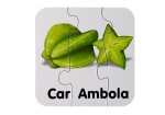 Mamido Vzdělávací puzzle ovoce
