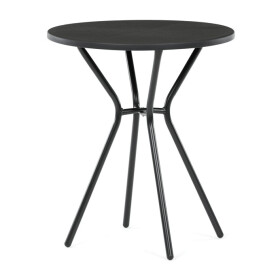 Zahradní stůl 60x60cm, plast, černá, AZT-H1021 BK