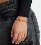 ELENYS Passion – pozlacený náramek 18K žluté zlato Délka náramku: 18+3 cm / max. 21 cm