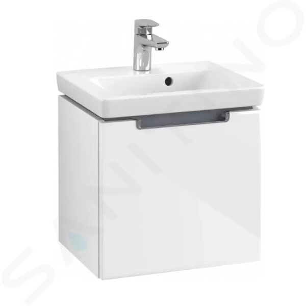 VILLEROY & BOCH - Subway 2.0 Umyvadlová skříňka, 440x420x352 mm, 1 zásuvka, matná bílá A68400MS