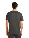 ICEBREAKER Mens Mer 150 Tech Lite SS Tee Bear Catch, Obsidian velikost: XL