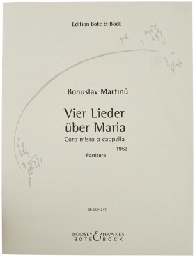 KN Čtyři písně o Marii