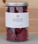 ADD:WISE Jedlé květy Flower Sprinkle Pomegranate 30 g, červená barva