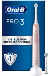 Oral-B Pro 3 3400N růžová / Elektrický zubní kartáček / oscilační / 3 režimy / časovač (Pro3 3400N Pink Sens)