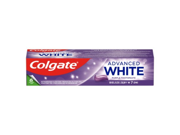 Zubní pasta Colgate Advanced White Purple 75ml
