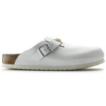 Birkenstock dámské žabky Boston ESD white natural leather medical narrow (0061378) dámské 36