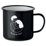 Personalizovaný retro plecháček - pár v objetí