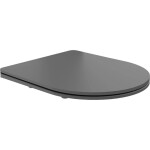 MEXEN - WC sedátko Soft Close slim, duroplast, szara ciemna mat 39740071